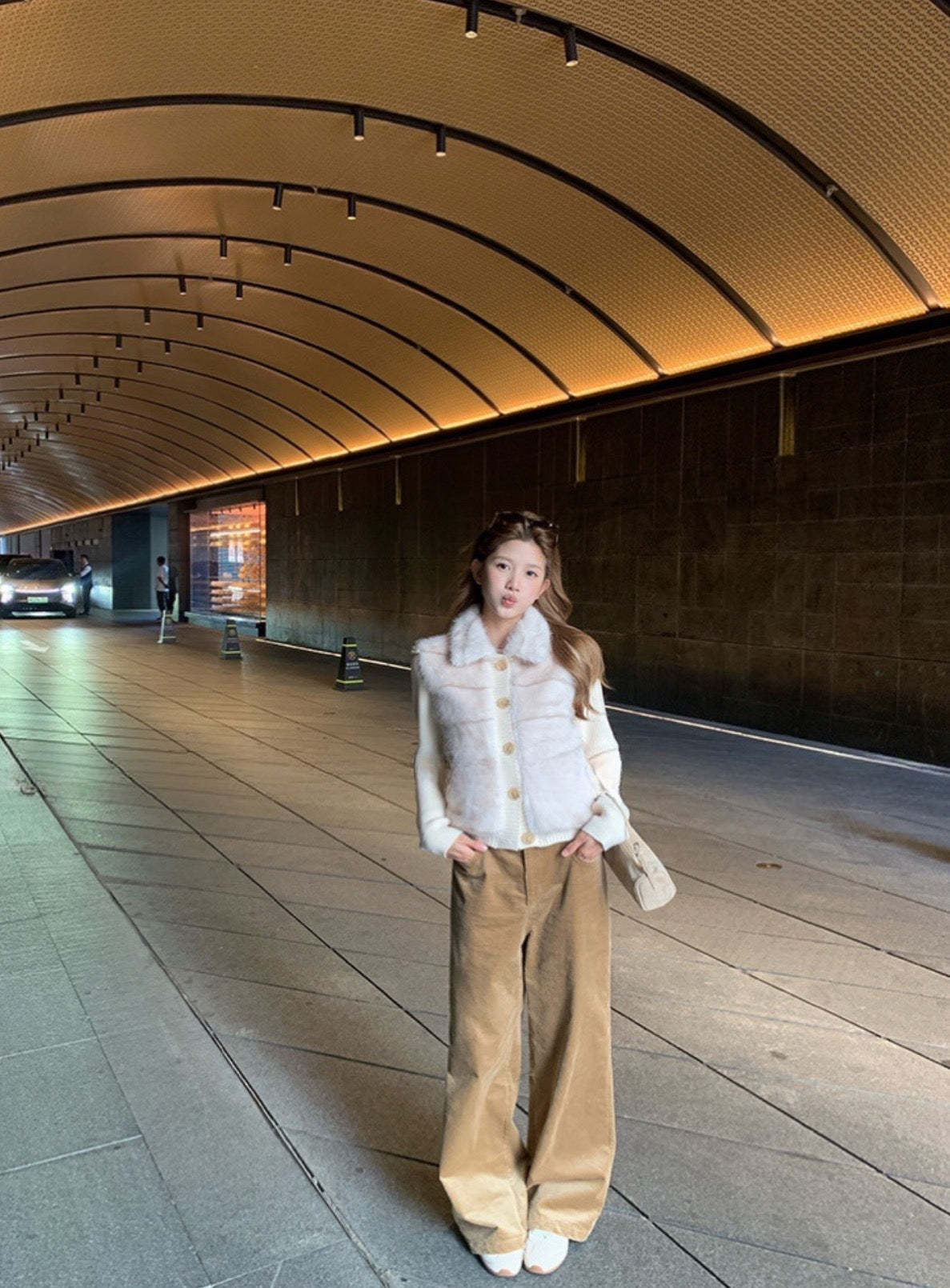 w8258#灯芯绒休闲裤