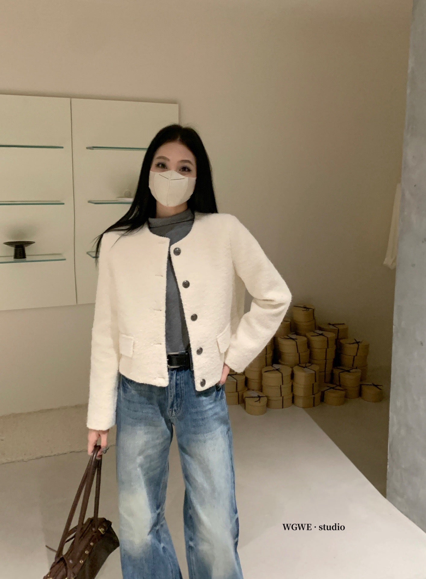 w7910#小香风外套