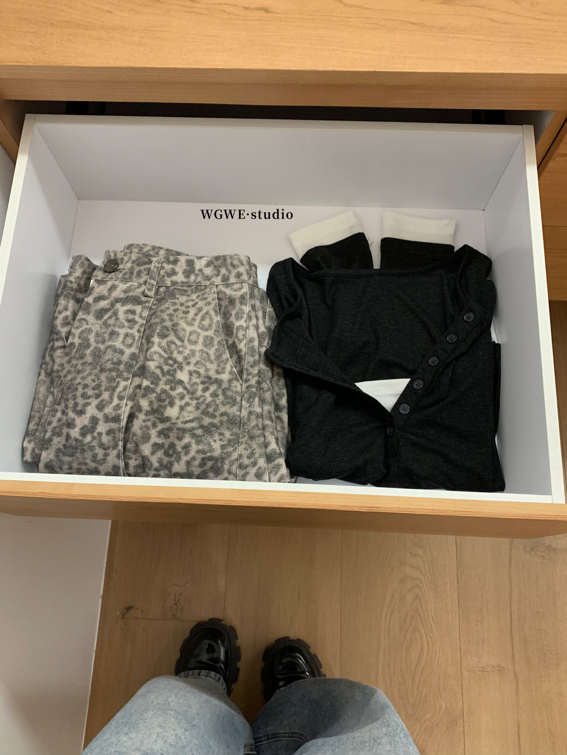 w8343#假两件上衣