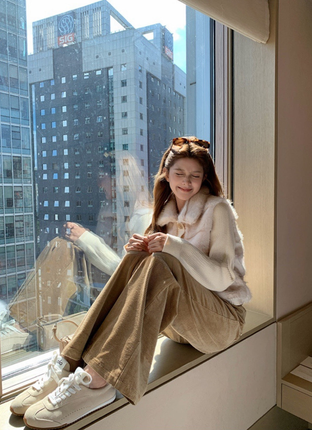 w8258#灯芯绒休闲裤