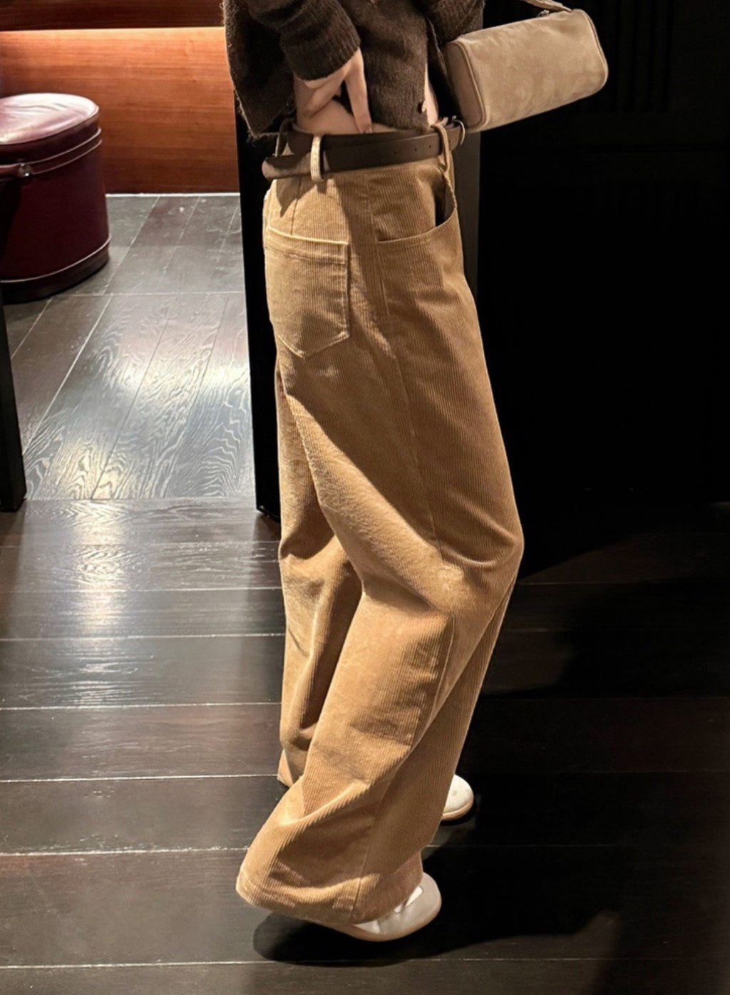 w8258#灯芯绒休闲裤