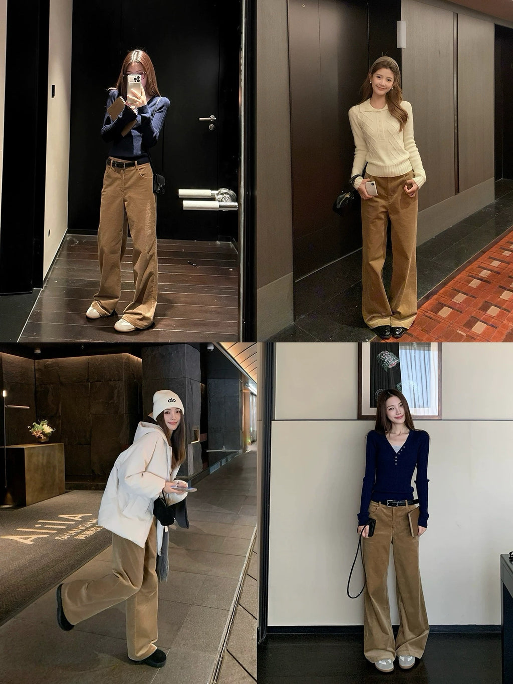 w8258#灯芯绒休闲裤