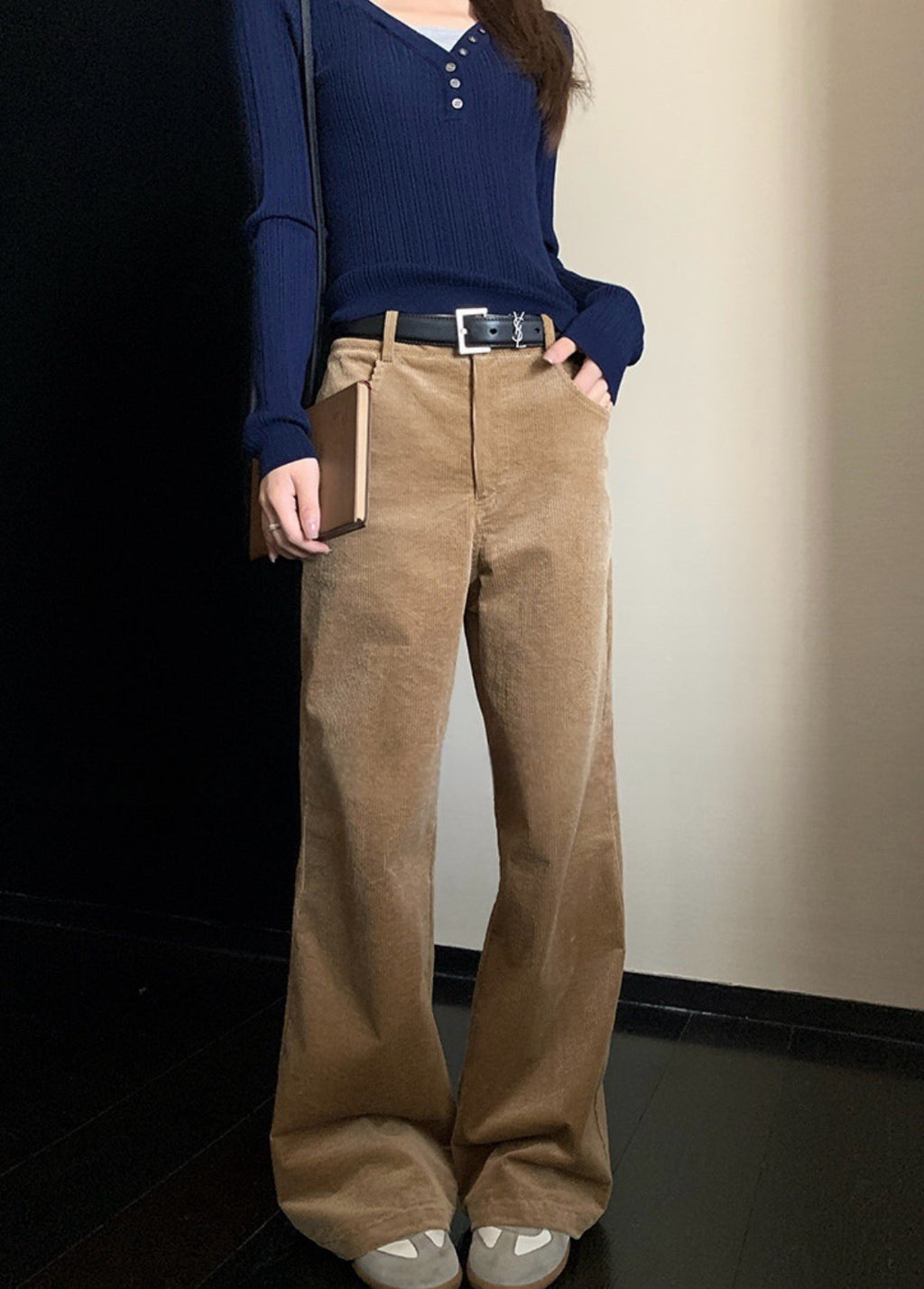 w8258#灯芯绒休闲裤