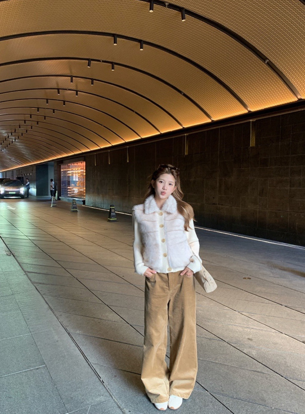 w8258#灯芯绒休闲裤